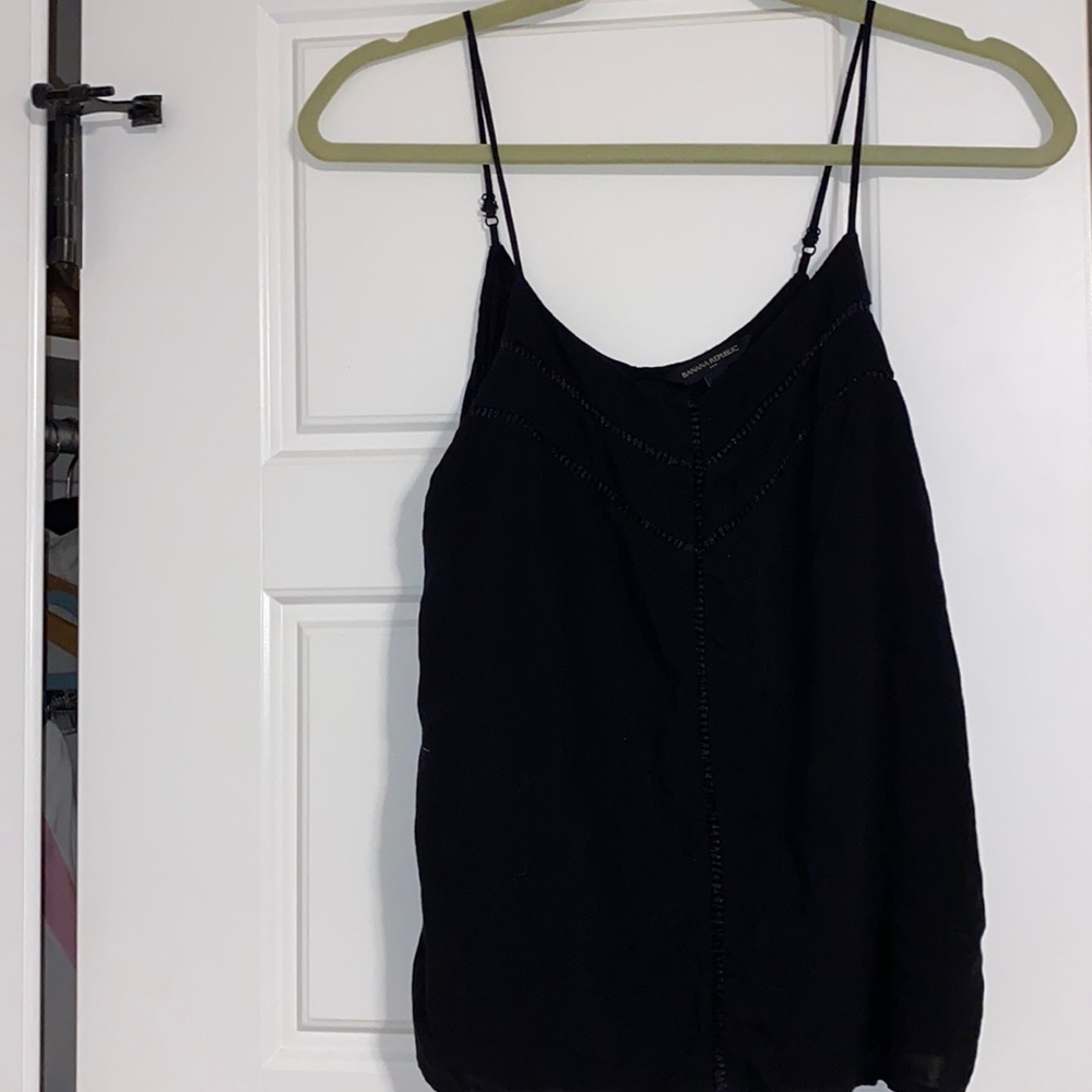 Black banana republic tank top